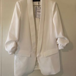White Zara Blazer NWT